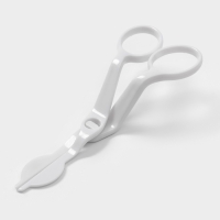 Щипцы для переноски украшений Доляна, 13&times;5.5 см, белые