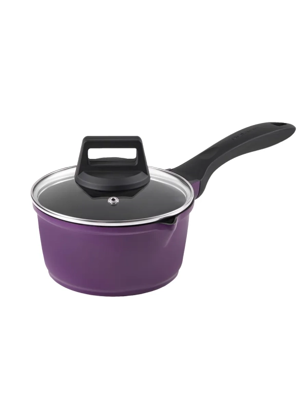 Ковш кухонный 1,5л сотейник с крышкой антипригарный литой