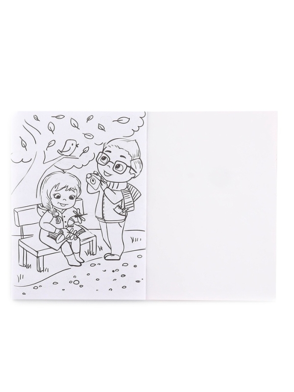 Набор: смешбук А5, 8 листов и восковые мелки "Навстречу приключениям"