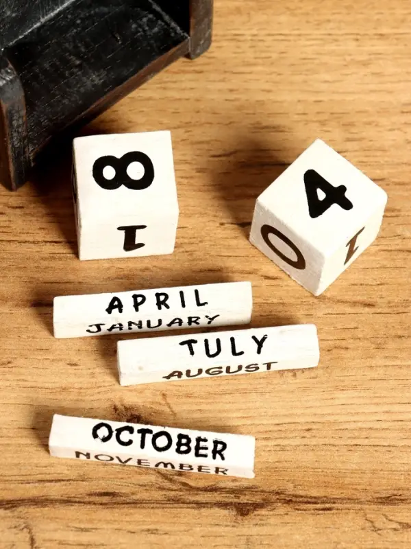 Календарь настольный &laquo;Якорь&raquo;, 7&times;4&times;10 см, дерево, чёрно-коричневый