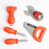 Набор строителя с инструментами игровой Super car, рюкзак с инструментами, Тачки