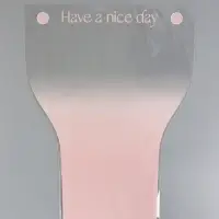 Пакет цветочный Конус, розовый, 36&times;20&times;45 см&plusmn;1 см