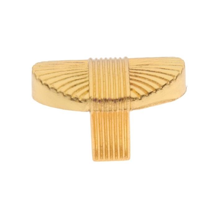 Ручка-кнопка CAPPIO, цинк, d=35 мм, цвет золото, 8 шт.