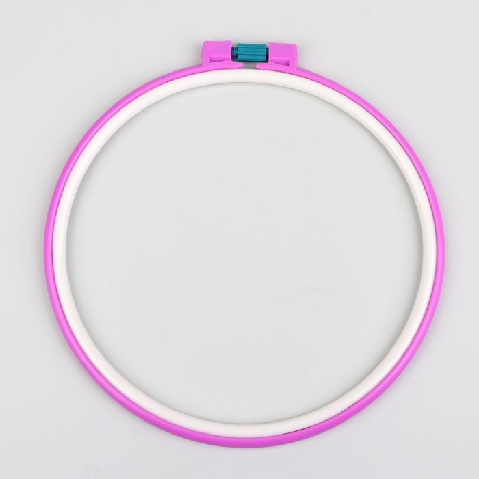 Пяльцы для вышивания, d = 21 см, цвет МИКС, цена за 1 штуку