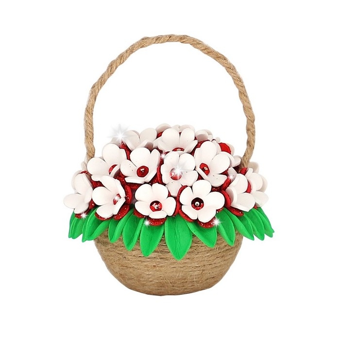 Набор для творчества топиарий &laquo;Букет в корзине&raquo;, 8+