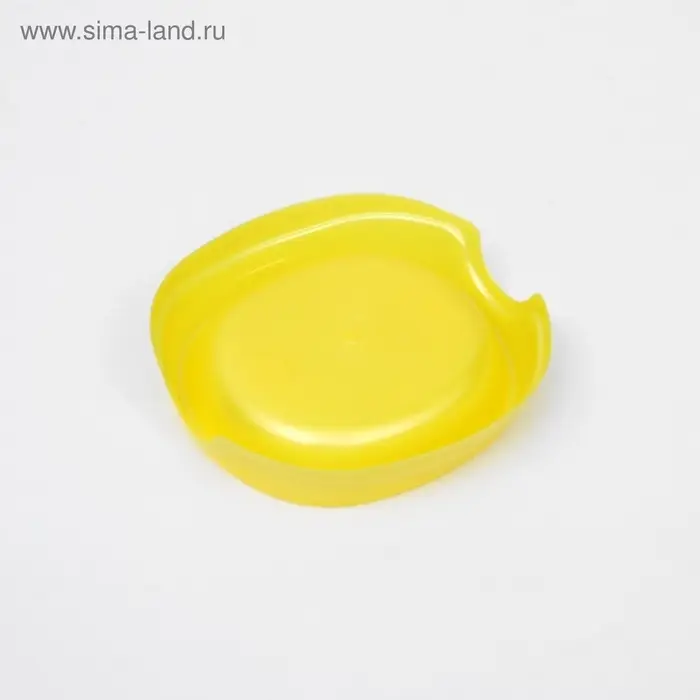 Миска №1 "Нулевка" 200 мл, 13,5 х 12,5 х 3 см, желтый перламутр