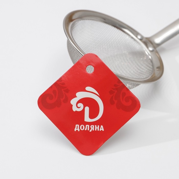 Сито Доляна Steel, для снятия пены, 31&times;8 см