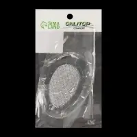 Полустельки для обуви, с протектором, силиконовые, 8.5&times;6.7 см, пара, прозрачные