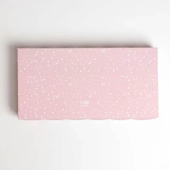 Коробка для печенья, кондитерская упаковка с пластиковой крышкой, &laquo;8 марта&raquo;, 10.5 х 21 х 3 см