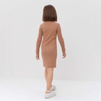 Платье для девочки MINAKU цвет бежевый, рост 152 см