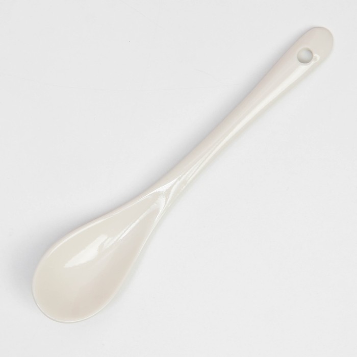 Кружка керамическая &laquo;Учителю&raquo; с ложкой и подставкой, 300 мл, цвет коричневый