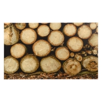 Картина "Брёвна" 60*100 см Картина "Брёвна" 60*100 см