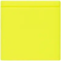 Лейбл из ПВХ Kare, желтый неон