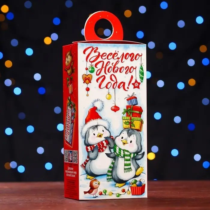 Подарочная коробка &laquo;Белоснежный&raquo; , сюрприз 11&times;6&times;21 см