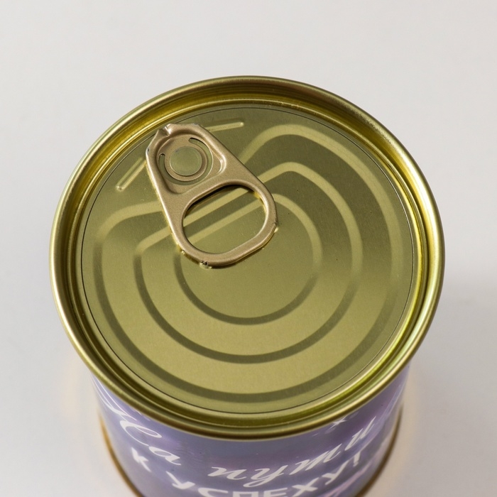 Подарочные носки в банке &laquo;На пути к успеху&raquo;, (внутри ароматизированные носки мужские, цвет чёрный), кола