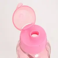 Бутылка для воды спортивная, 650 мл, "Лазурь", 4.7 х 22.5 х 7 см, микс