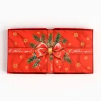 Коробка для шоколада &laquo;С Новым годом!&raquo;, с окном, 16.4 х 8.4 х 1.7 см