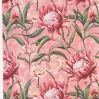 Бумага упаковочная &laquo;Цветочная&raquo;, 70 &times; 100 см