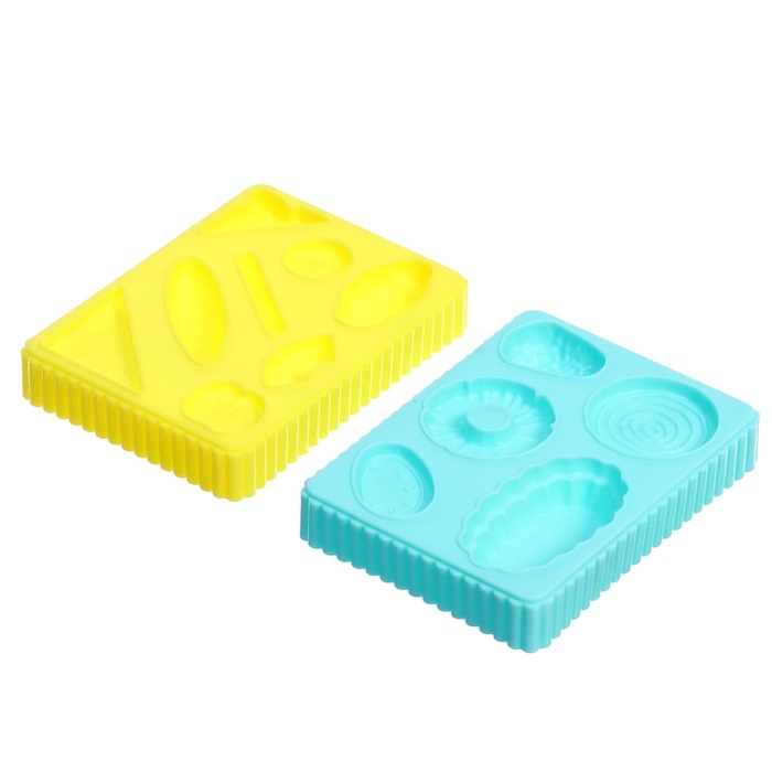 Набор для игры с мягким пластилином &laquo;Милая Лама&raquo;, 6 баночек с массой для лепки, 2 формы