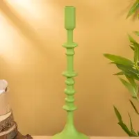 Подсвечник на 1 свечу "Кипарис" 10х10х35 см