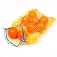 Сетка овощная с ручками, жёлтая, 25 х 39 см, 5 кг