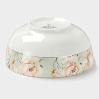 Салатник 14х6,5 см WY  "Pink O'hara", зелёный