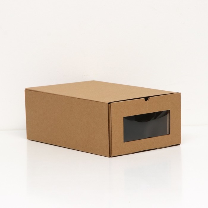 Коробка выдвижная, бурая, 30 х 21 х 12 см Коробка выдвижная, бурая, 30 х 21 х 12 см