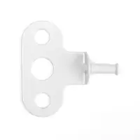 Ограничитель для окон ПВХ, 5-позицион., белый