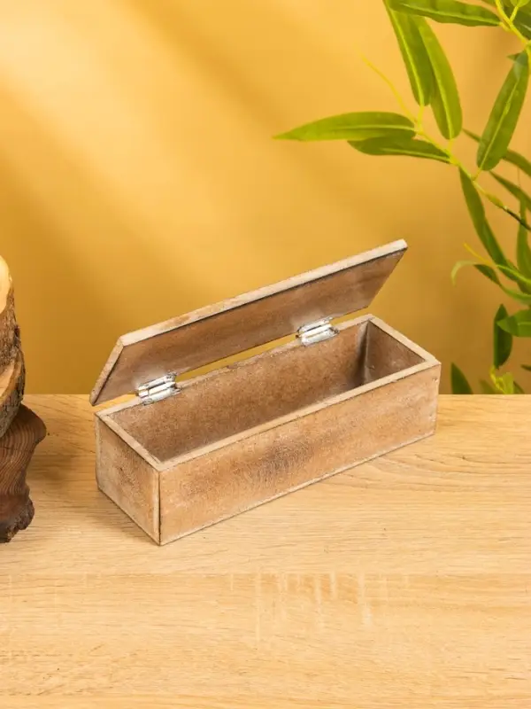 Шкатулка "Цветы" 20х7х6 см, МДФ