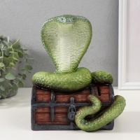 Копилка"КОБРА НА СУНДУКЕ " 20 х 17 х 12 см. Копилка"КОБРА НА СУНДУКЕ " 20 х 17 х 12 см.