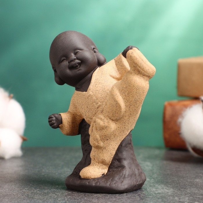 Фигурка Фигурка "Будда каратист", 7х9 см, МИКС