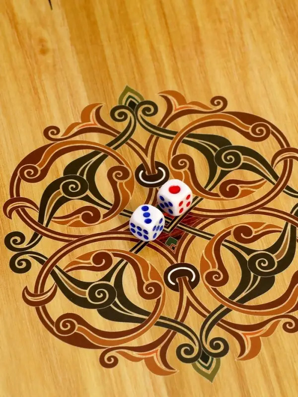 Нарды деревянные Огненная лошадь