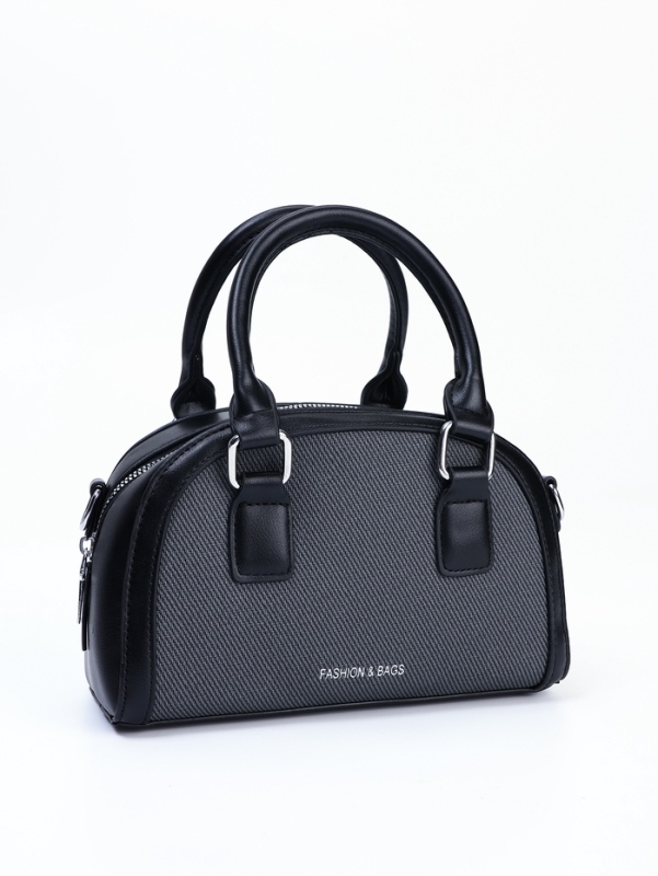 Сумка женская, 22*7*14, отд на молнии, длин ремень, черный Сумка женская, 22*7*14, отд на молнии, длин ремень, черный