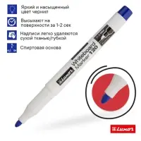 Маркер для доски 1-2 мм, Luxor 120, пулевидный, синий