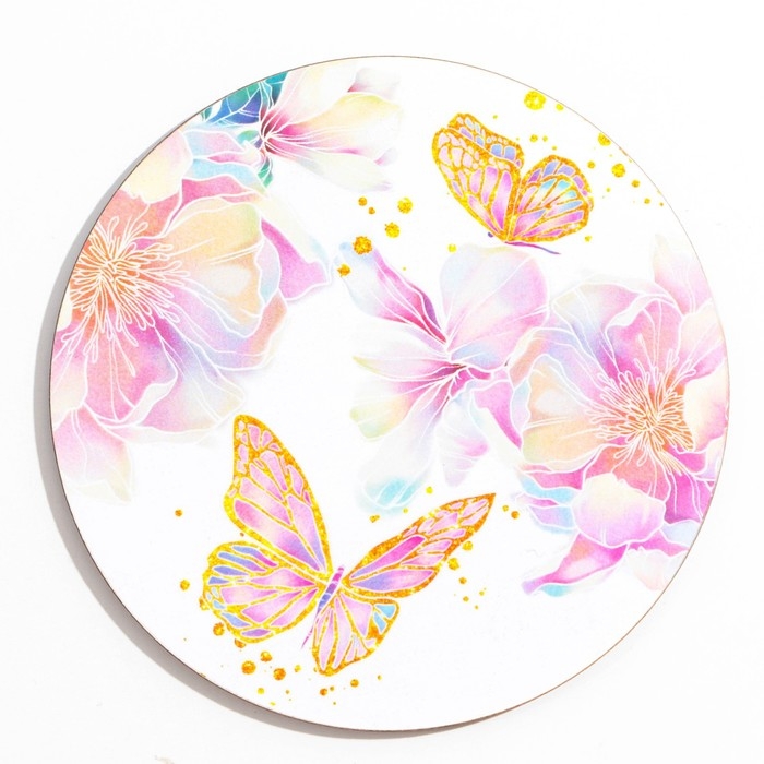 Ваза для цветов &laquo;Бабочки&raquo;, 15 х 10 см.