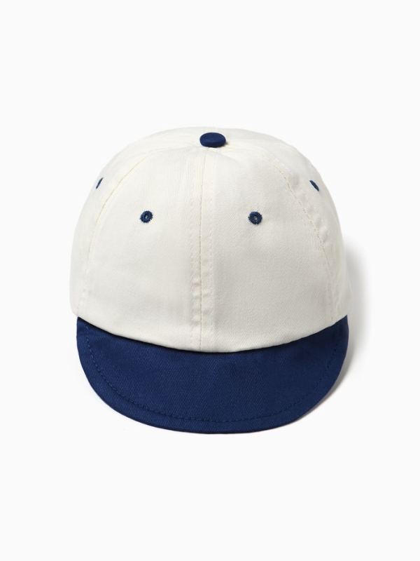 Кепка Крошка Я, р. 46-48. цв. беж/синий