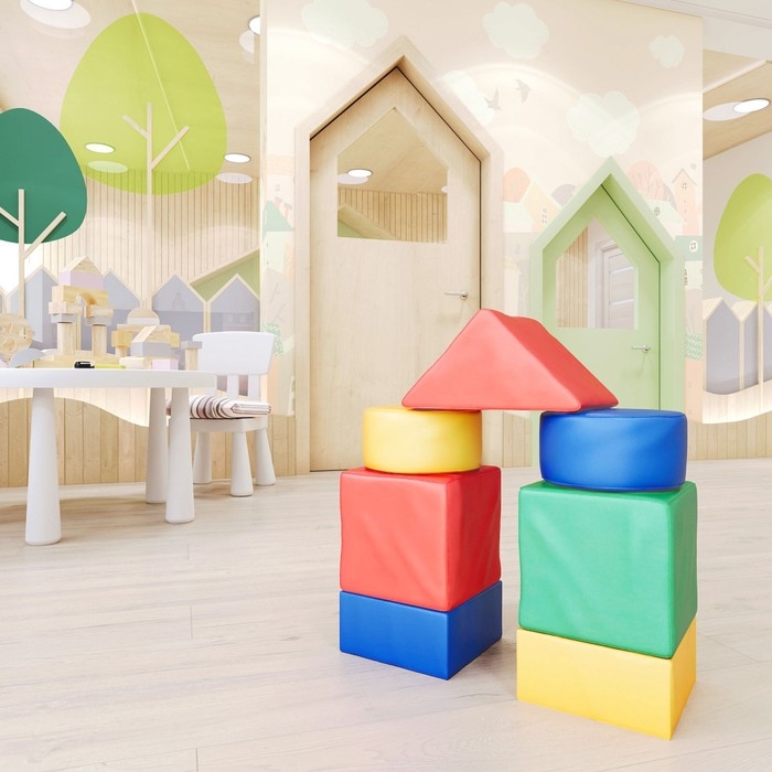 Мягкий конструктор «Универсальный набор», 7 элементов Мягкий конструктор «Универсальный набор», 7 элементов