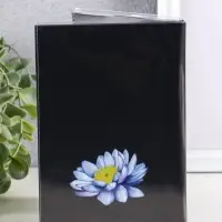 Фотоальбом "Цветы" 36ф 10X15см, ПП карм.,мягкая обложка, черные страницы