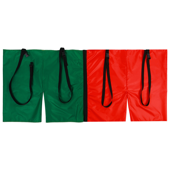 Шорты эстафетные для двоих, с лямками, взрослые, цвета МИКС