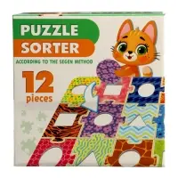 Sorter puzzle 12pcs