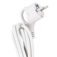 Сетевой фильтр duwi, 5 розеток, 5 м, 10 А, ПВС 3х0.75 мм2, с з/к, 2 USB, со шторками, белый