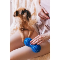 Массажёр универсальный, 14 &times; 6 см, цвет синий
