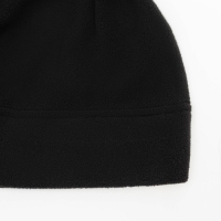 Шапка/подшлемник утепленный, флисовый, цвет чёрный, размер 56-58