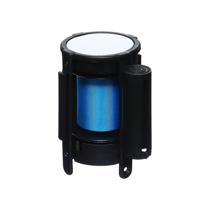 Кассета c вытяжной лентой - 180 см, высота - 11 см, ширина - 48 мм, синяя