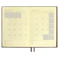 Ежедневник Merida, датированный, коричневый