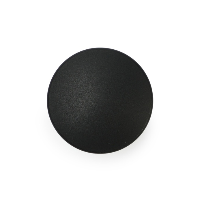 Ручка-кнопка CAPPIO RK148, d=30 мм, цвет черный, 8 шт.