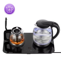 Чайный набор чайник электрический КТ-6609 - 1.7 л
