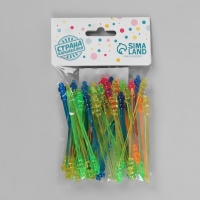 Шпажки для канапе &laquo;Шарики&raquo;, набор 50 шт.