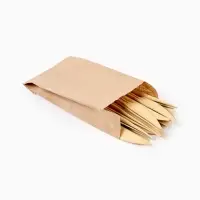 МП Набор бумажной посуды "Крафт", 20 персон