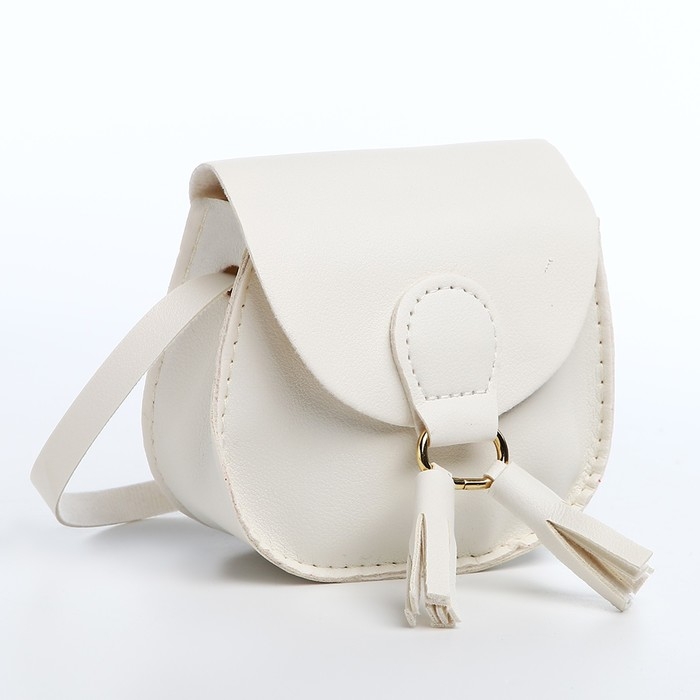 Сумка детская для девочки на магните, цвет белый Сумка детская для девочки на магните, цвет белый